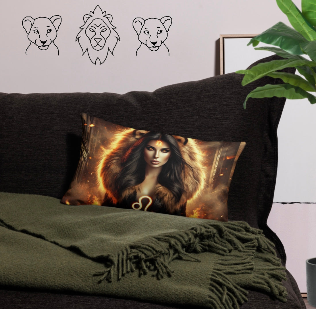 Leo ‘Crown of Fire’ - Pillowcase