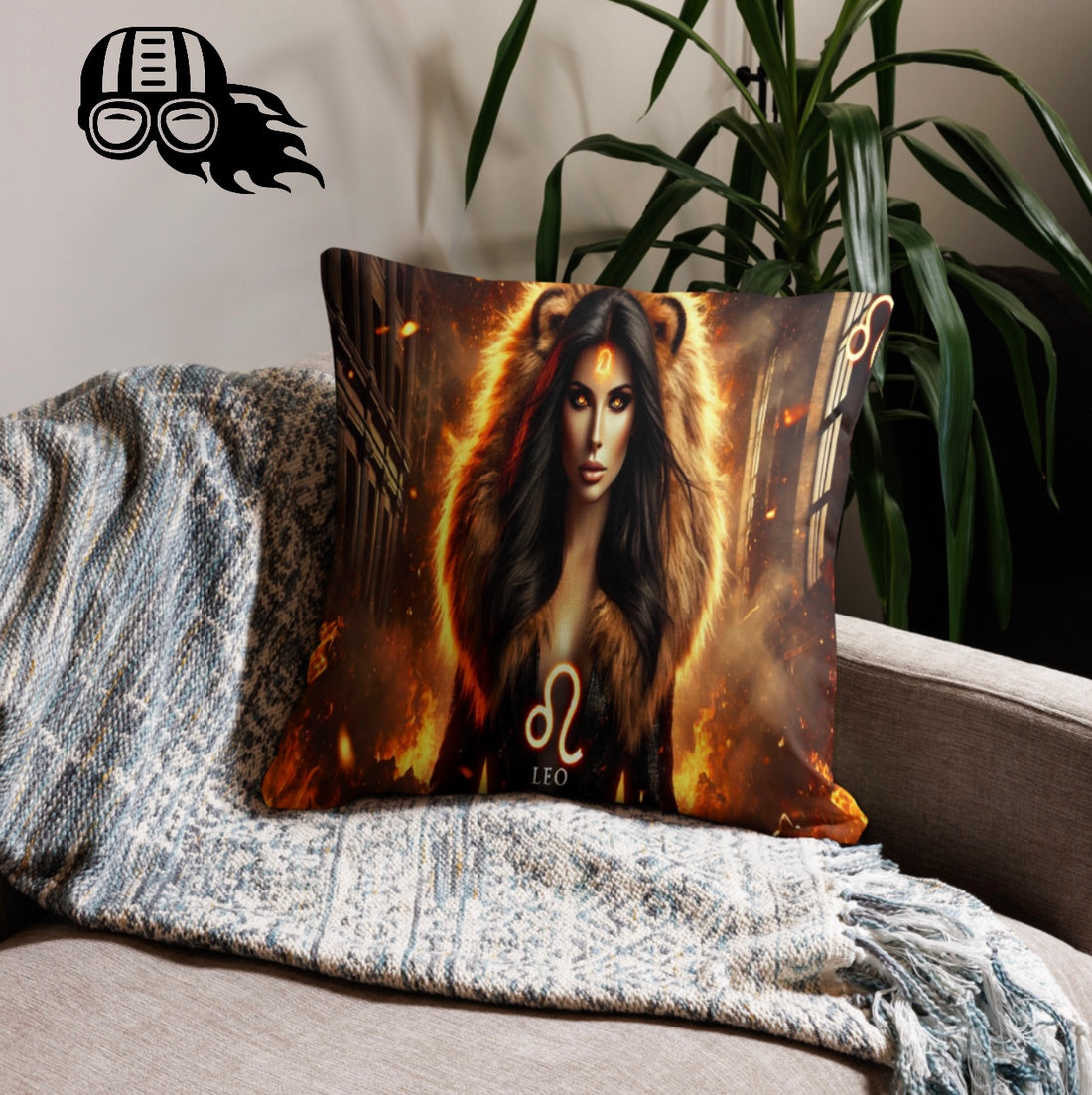 Leo ‘Heat Wave’ - Euro Pillowcase
