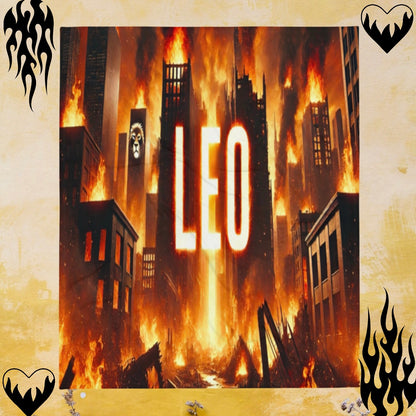 Leo ‘Throne of Embers’ - Blanket