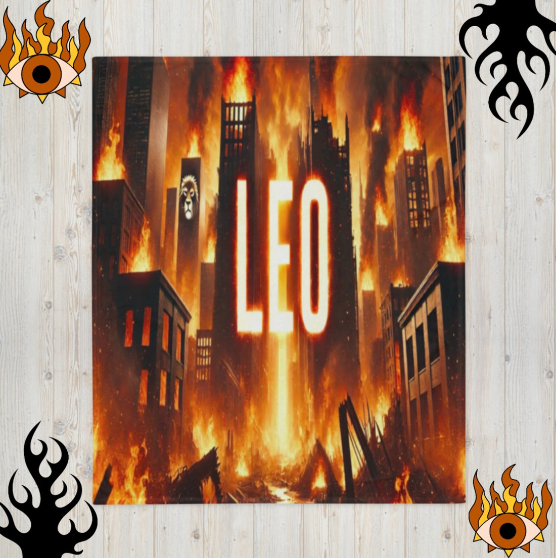 Leo ‘Throne of Embers’ - Blanket