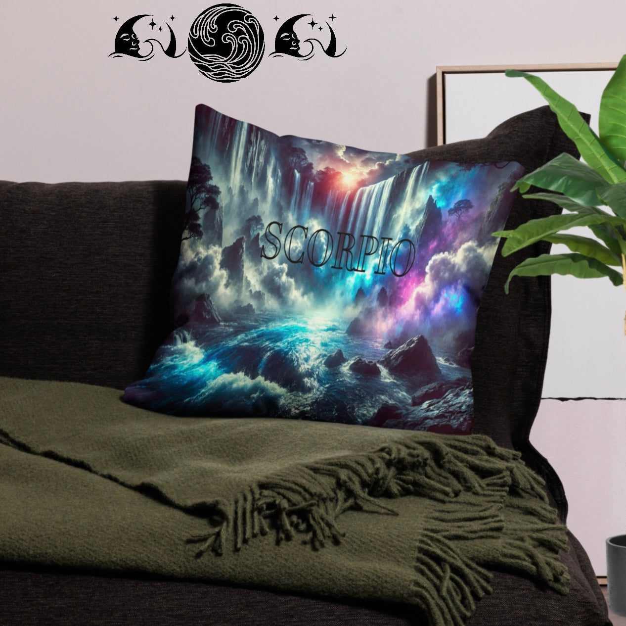 Scorpio ‘Radiant Depth’ - Euro Pillowcase