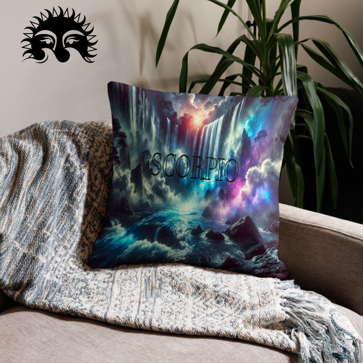 Scorpio ‘Radiant Depth’ - Euro Pillowcase