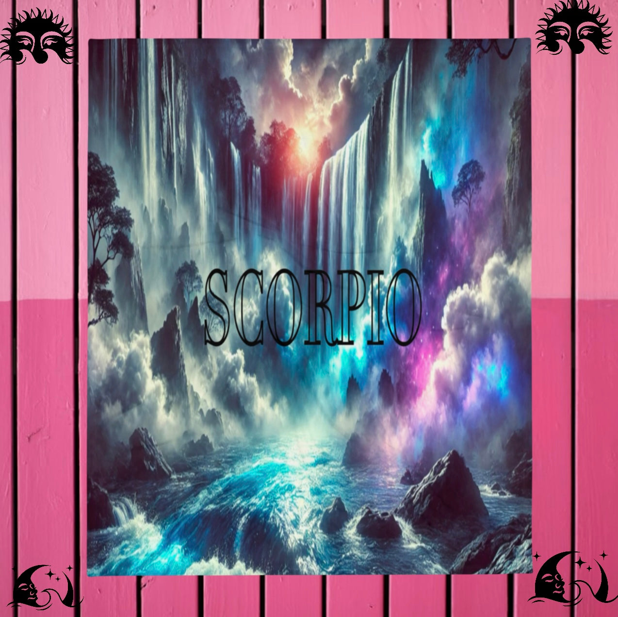 Scorpio ‘Waterfall Dreamscape’ -  Blanket