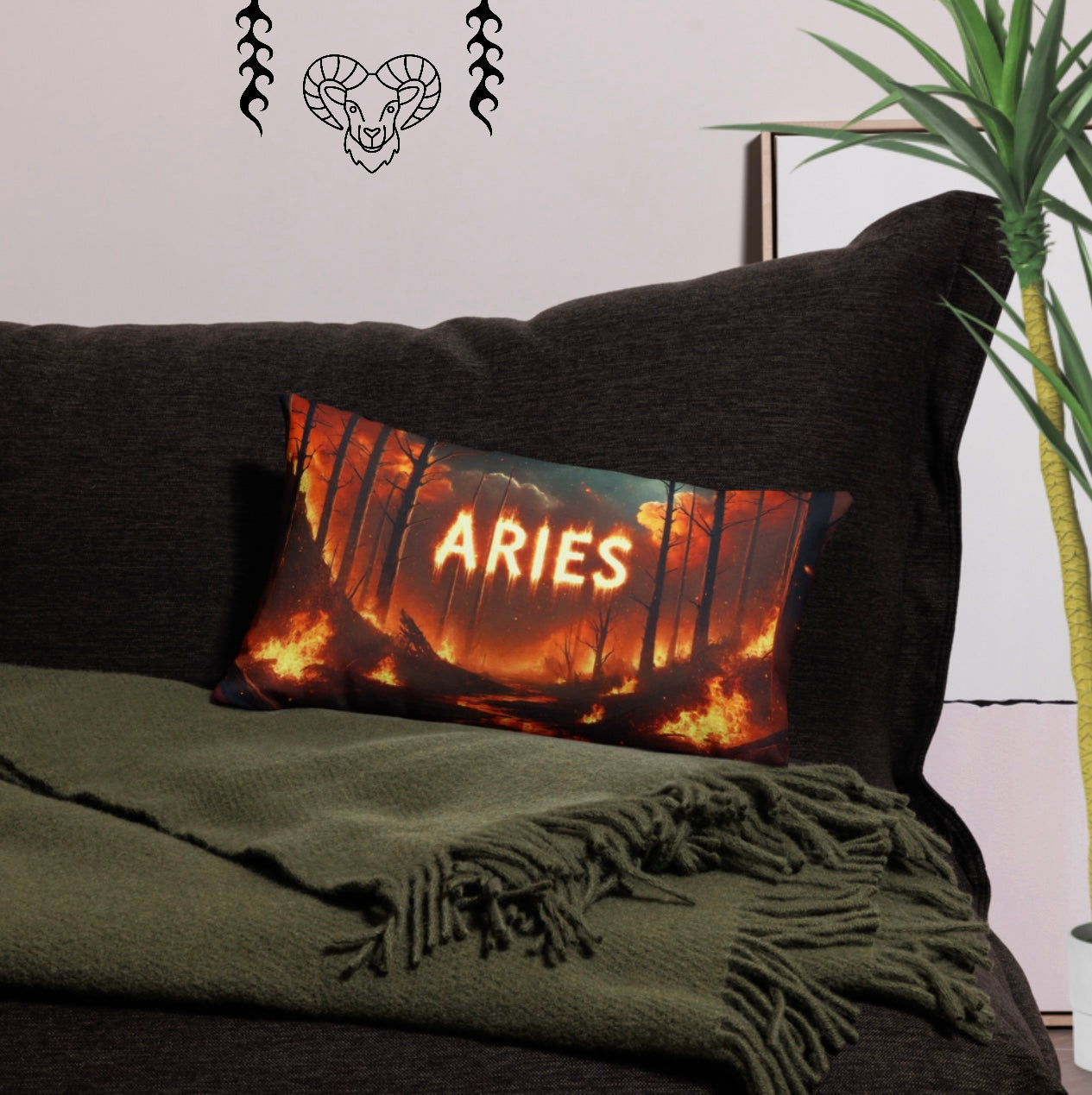 Aries ‘Wild Fire’ - Pillowcase