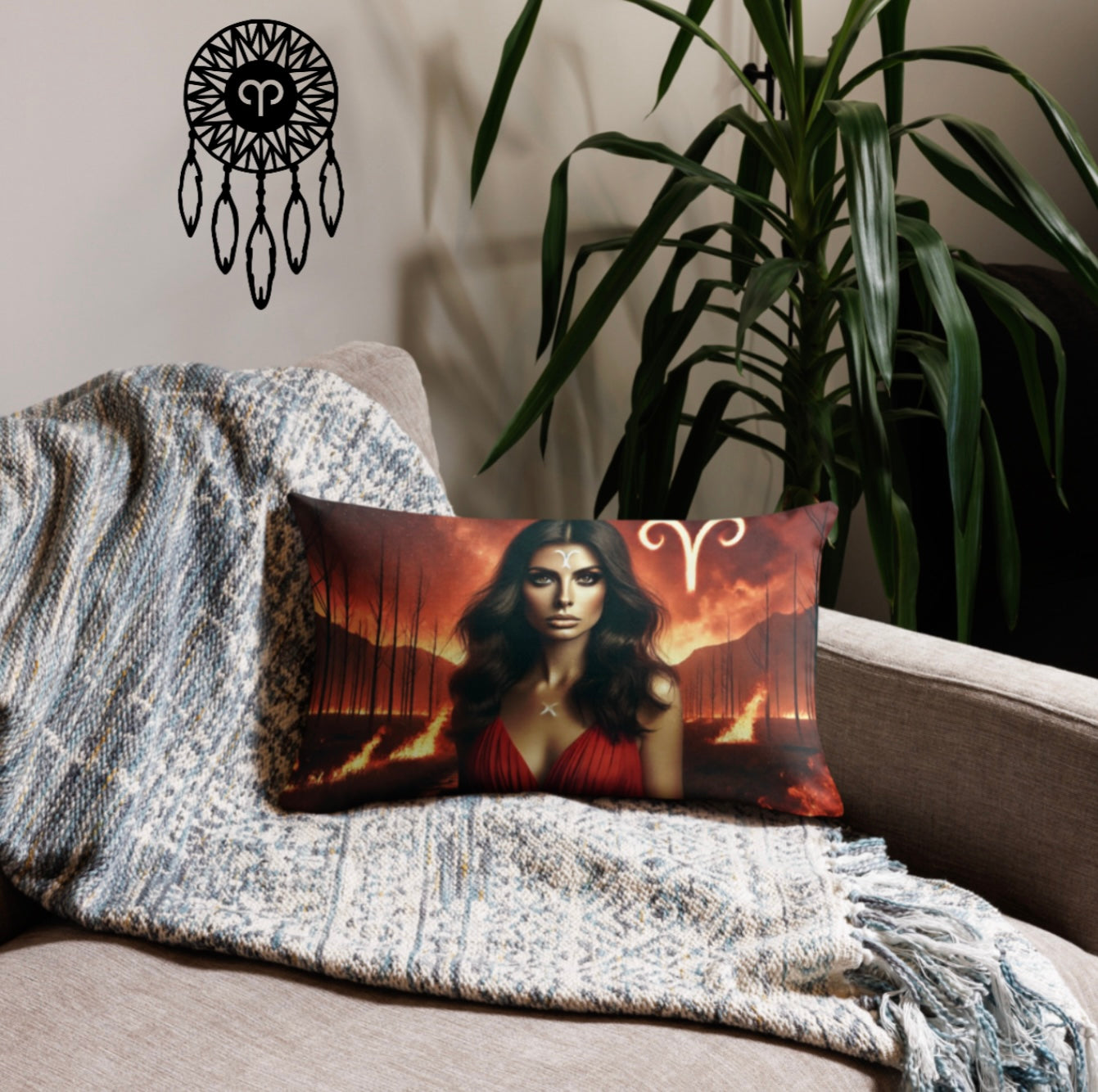 Aries ‘Wild Fire’ - Pillowcase