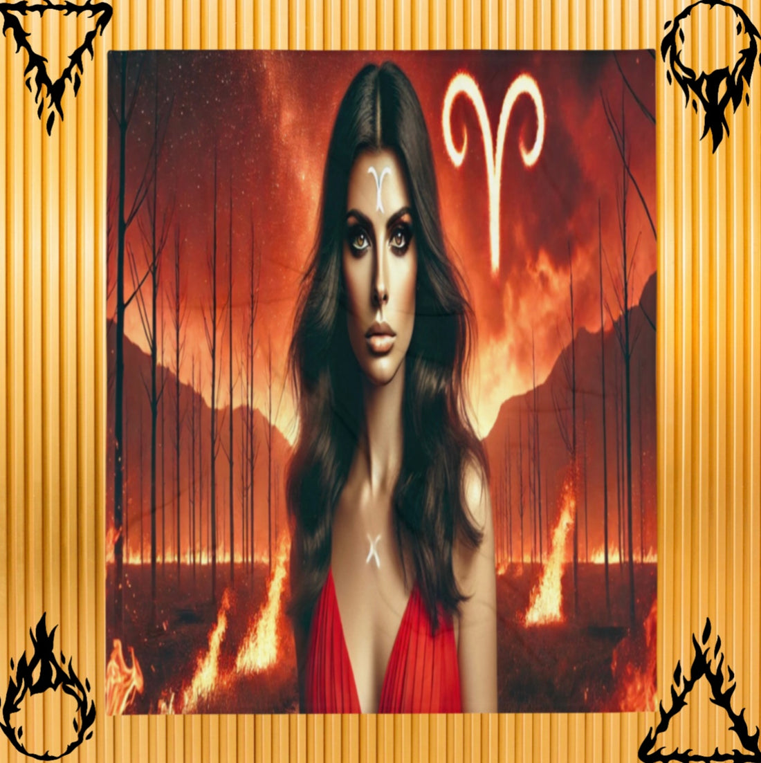 Aries ‘Scorched’ -  Blanket