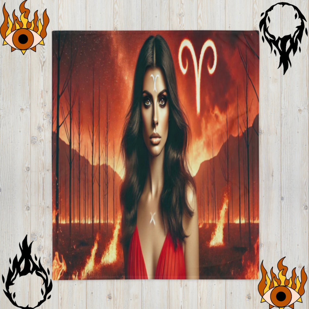 Aries ‘Scorched’ -  Blanket