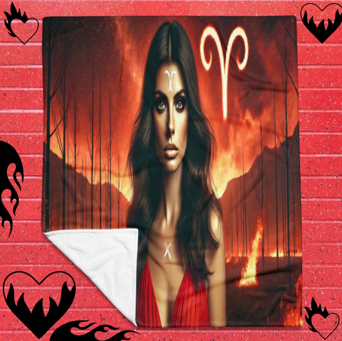 Aries ‘Scorched’ -  Blanket