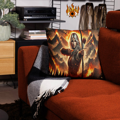 Sagittarius ‘Storm Fire’ -  Euro Pillowcase