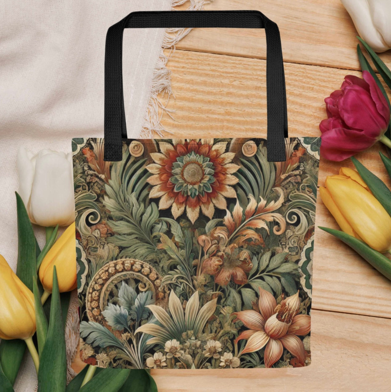 Bohemian Mandala Print - Tote bag