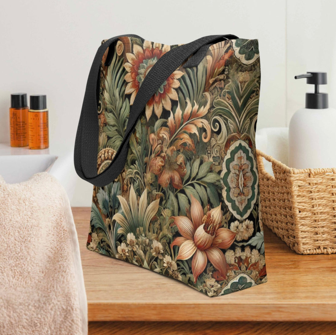 Bohemian Mandala Print - Tote bag