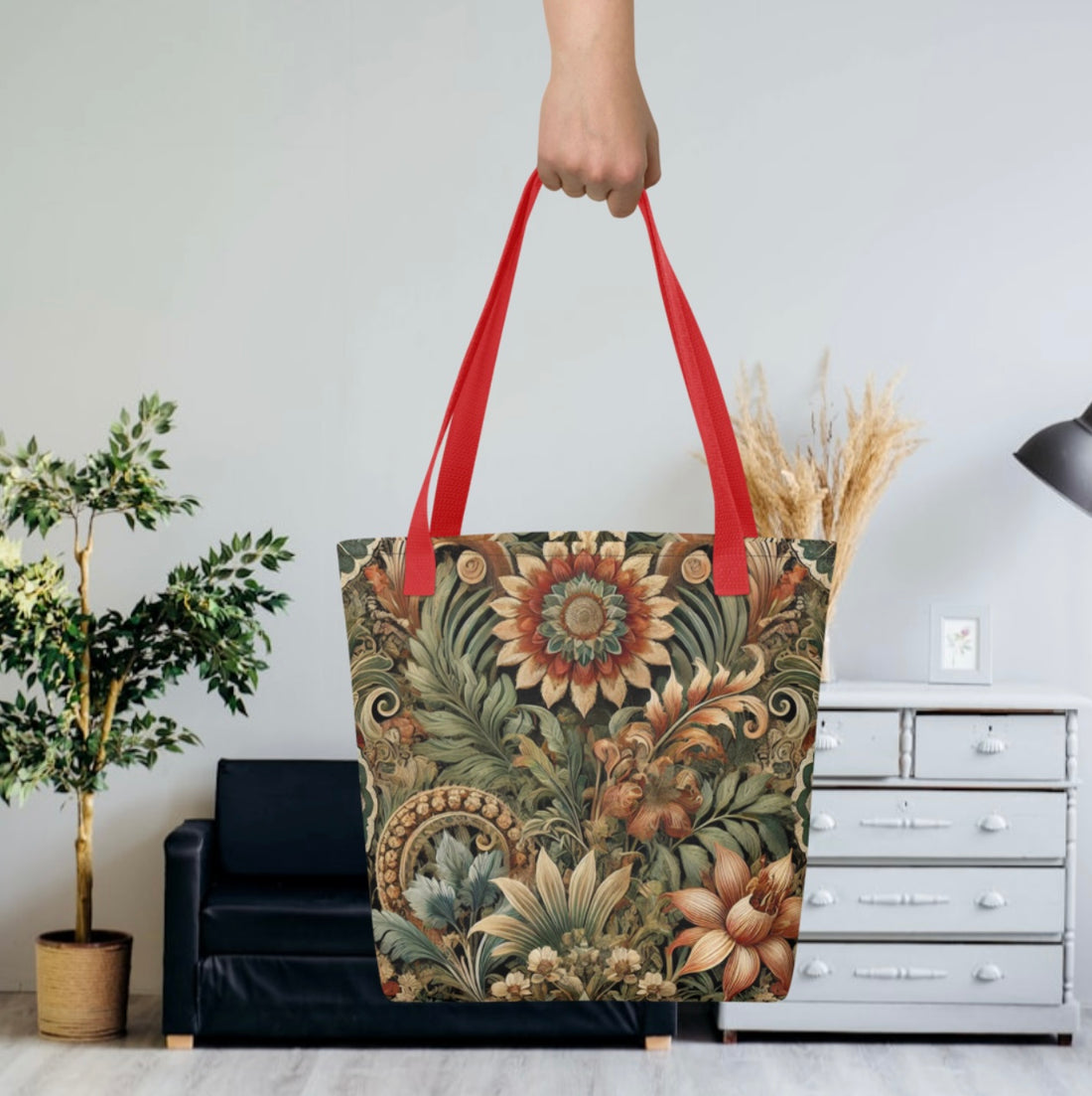 Bohemian Mandala Print - Tote bag