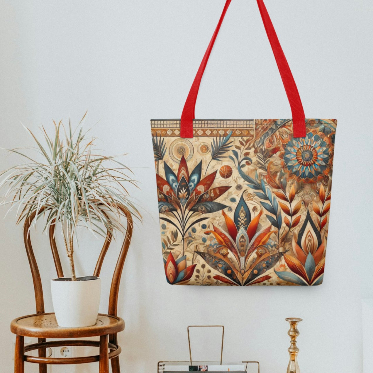 Exotic Botanical Print - Tote bag