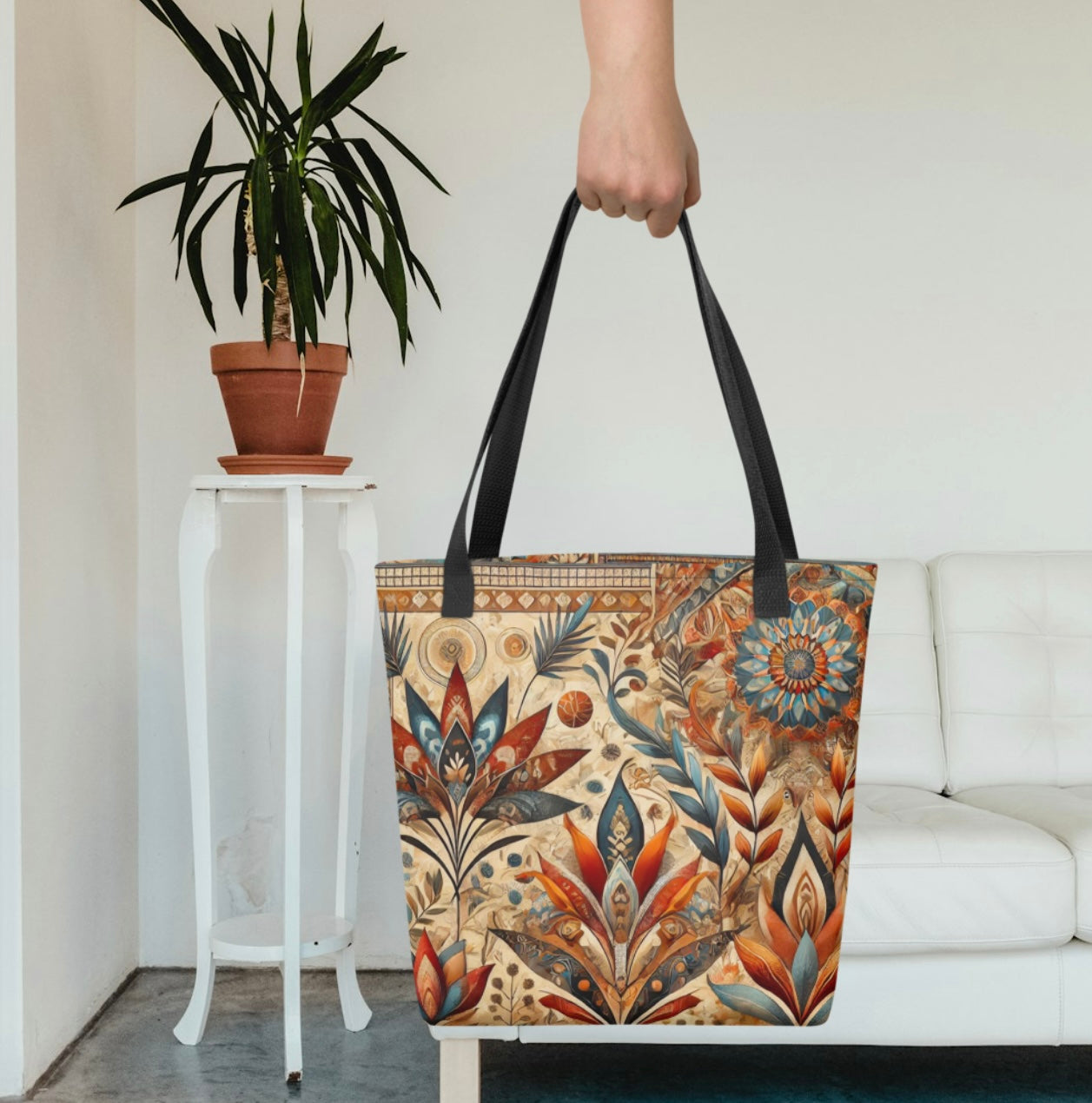 Exotic Botanical Print - Tote bag