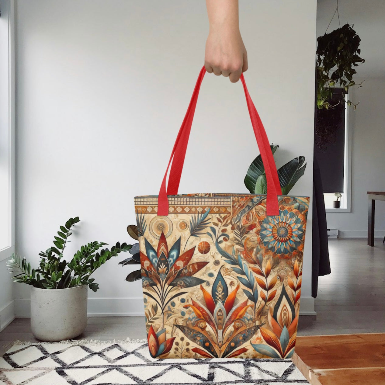Exotic Botanical Print - Tote bag