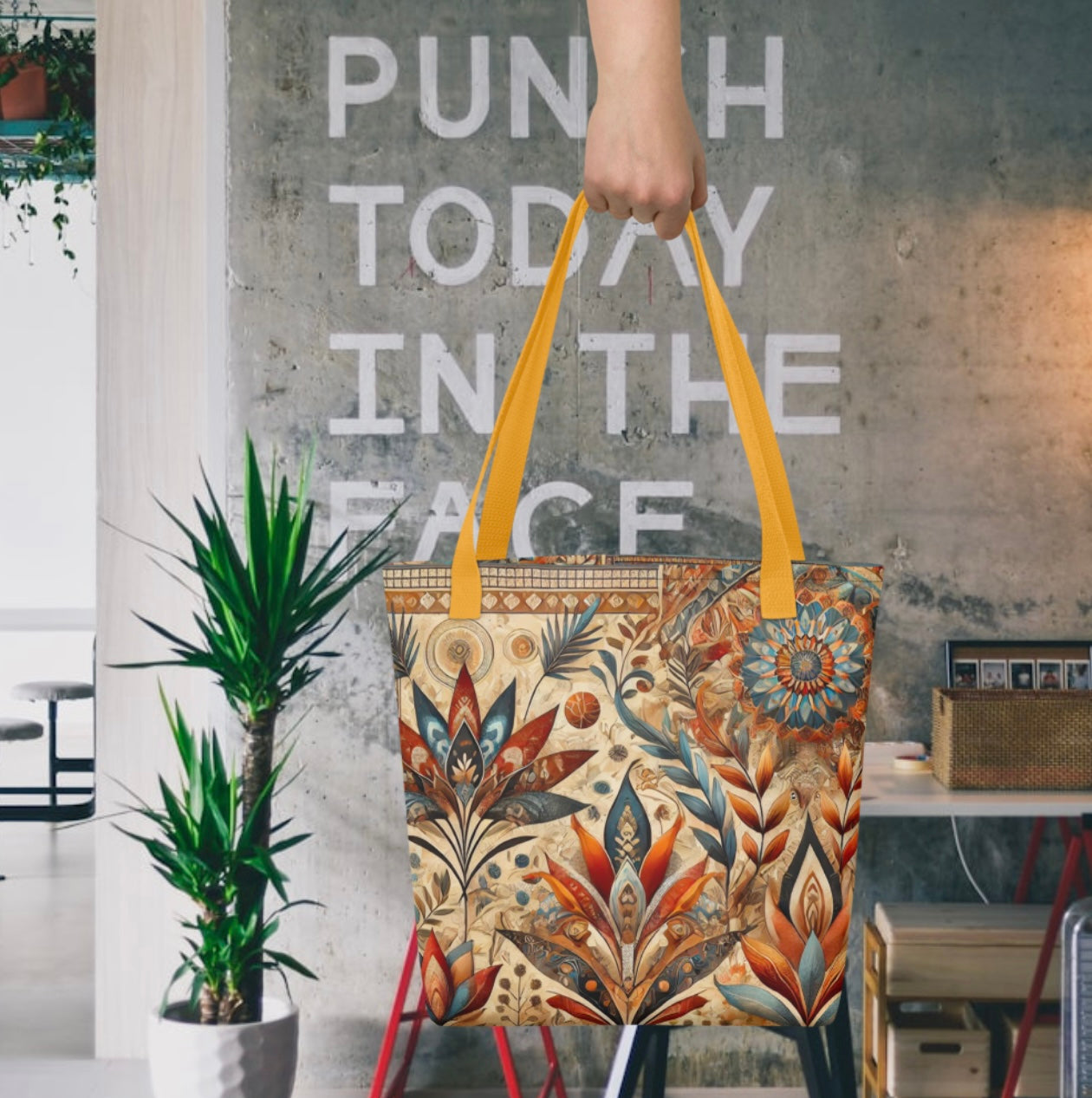 Exotic Botanical Print - Tote bag