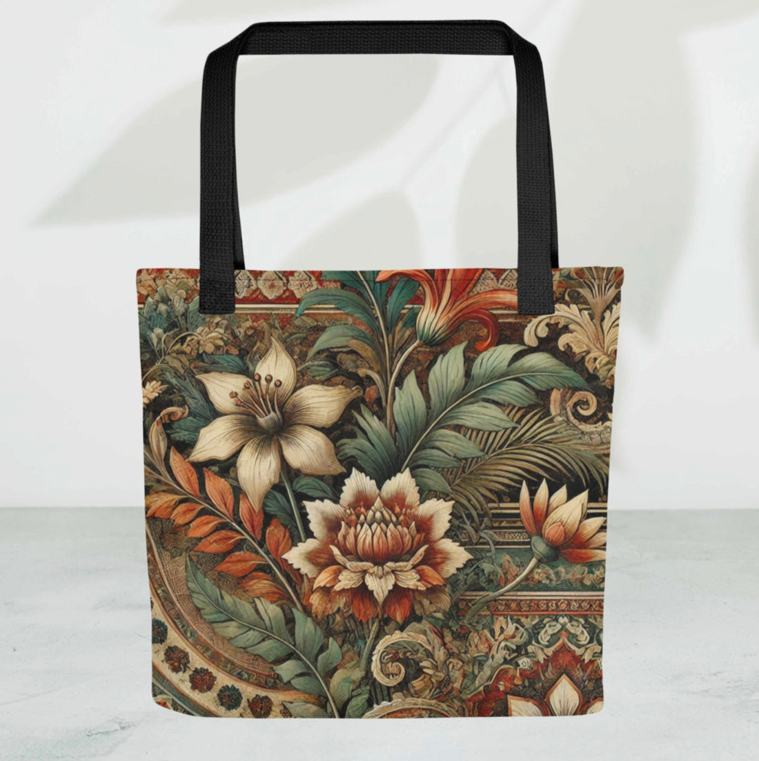 Eclectic Floral Print - Tote bag