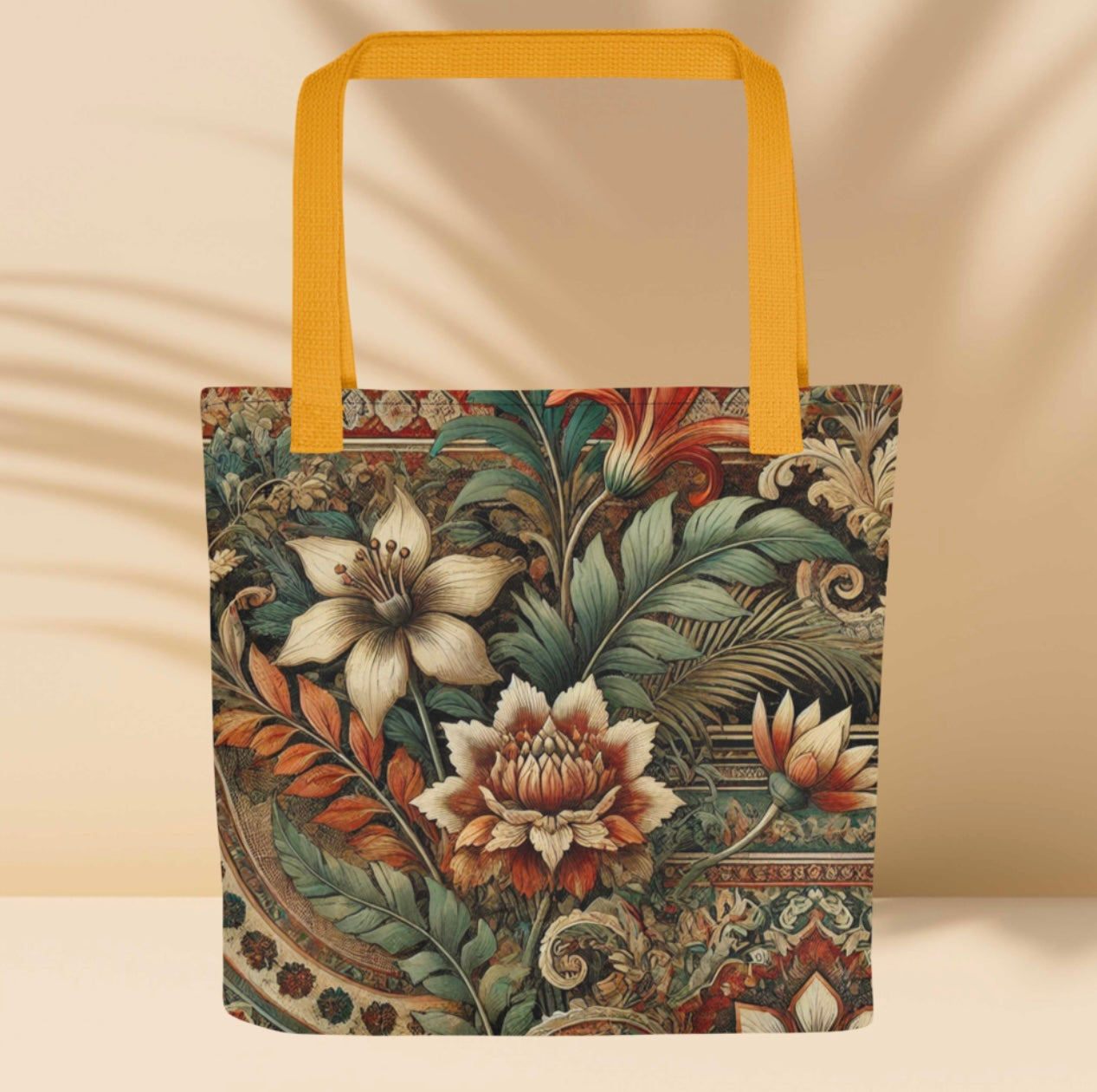 Eclectic Floral Print - Tote bag