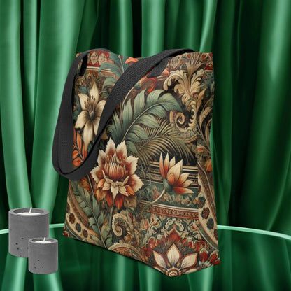 Eclectic Floral Print - Tote bag