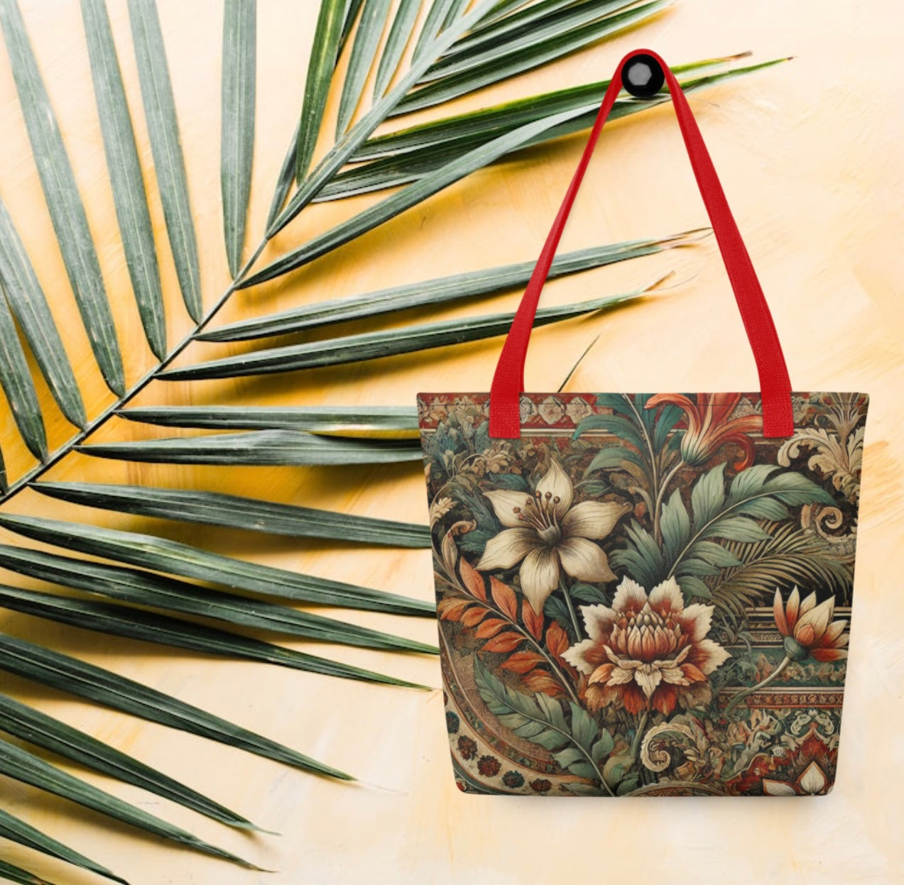 Eclectic Floral Print - Tote bag