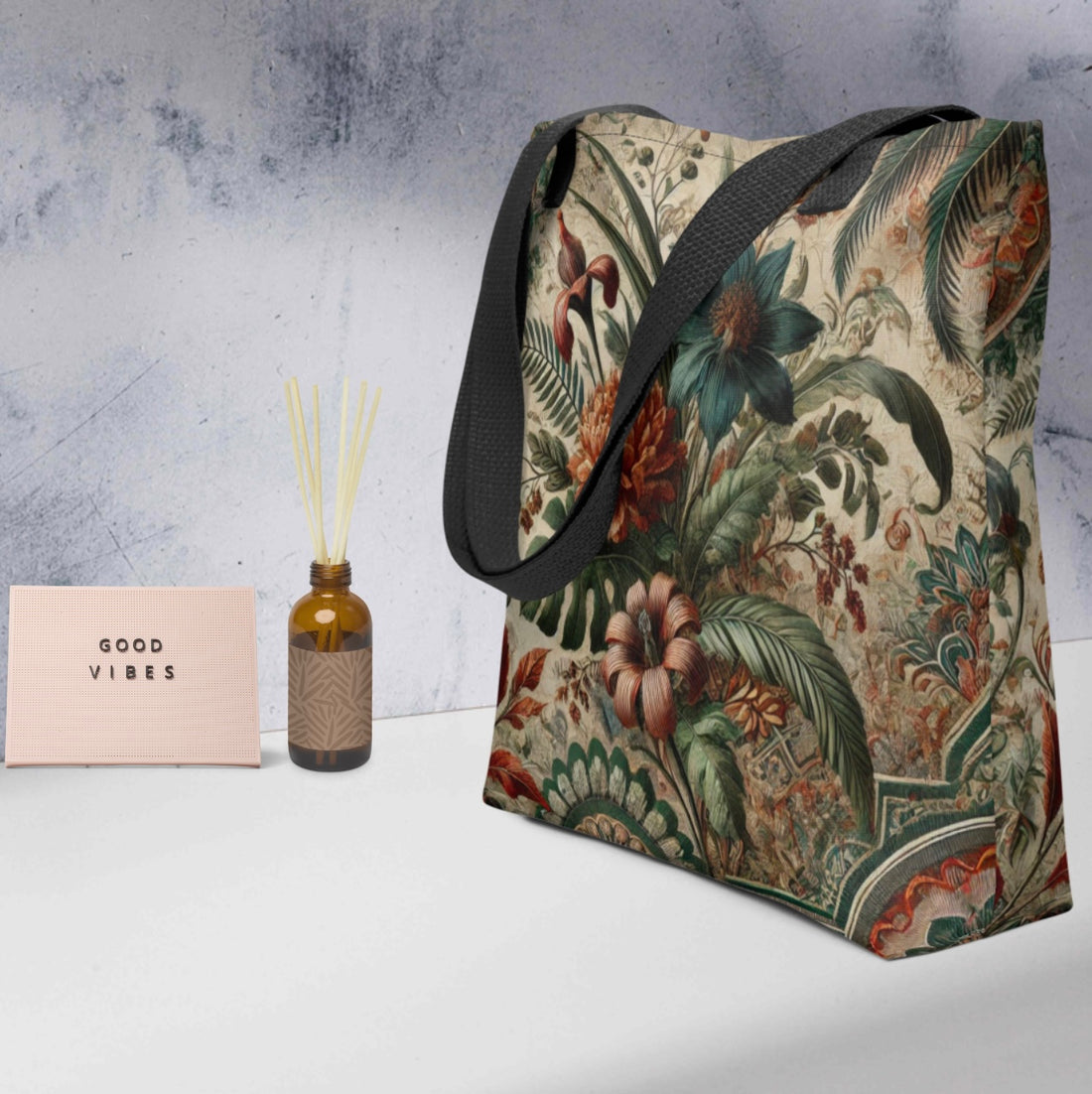 Divine Botanic Print - Tote bag