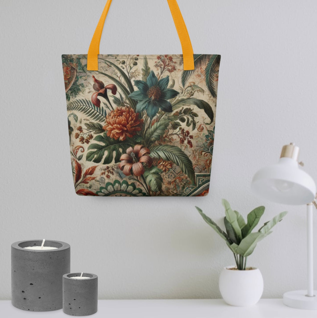 Divine Botanic Print - Tote bag