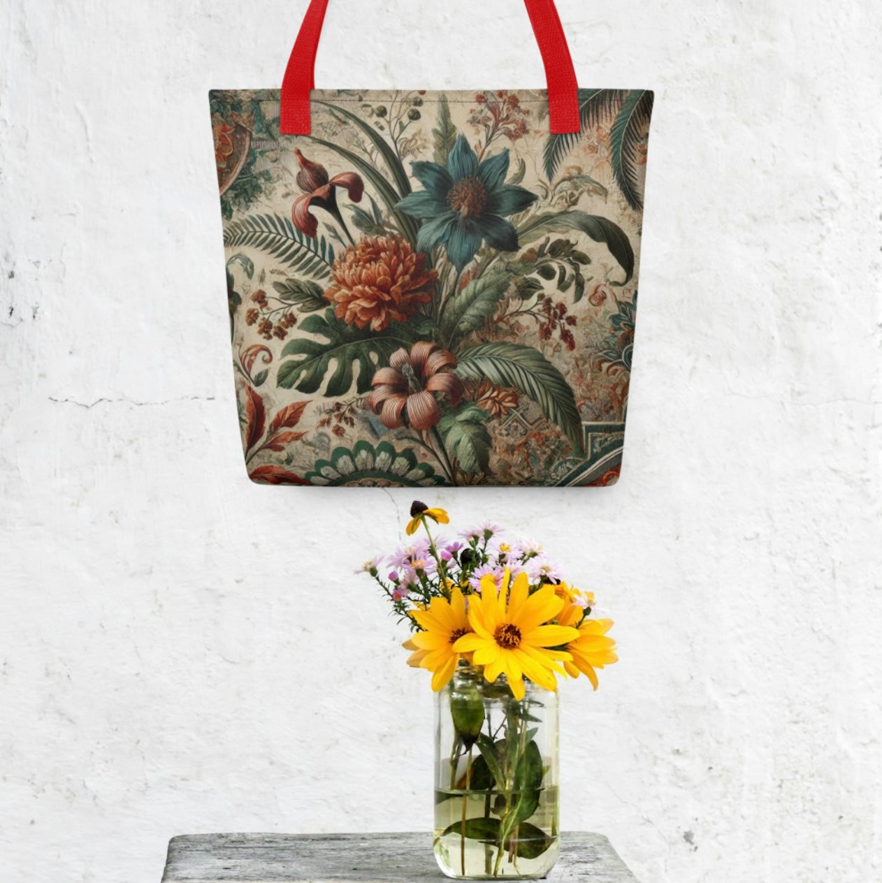 Divine Botanic Print - Tote bag