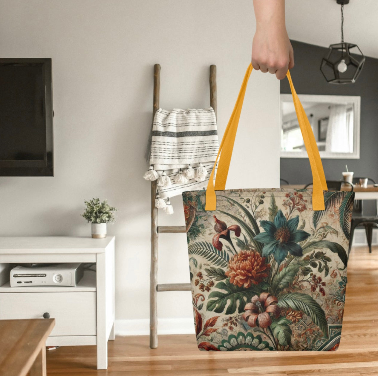 Divine Botanic Print - Tote bag