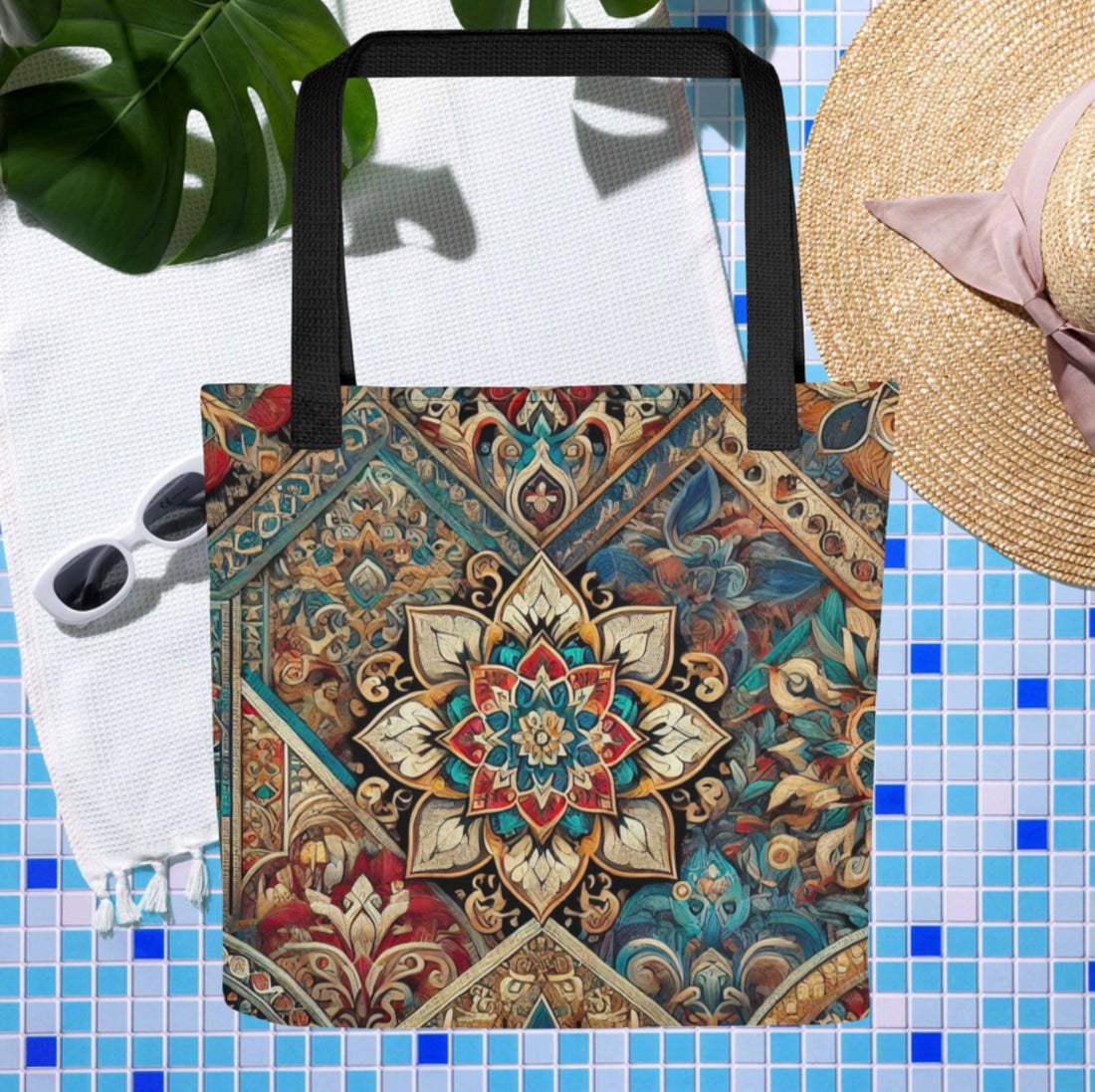 Vibrant Mandala - Tote bag