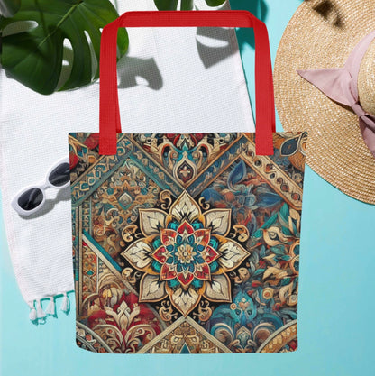 Vibrant Mandala - Tote bag