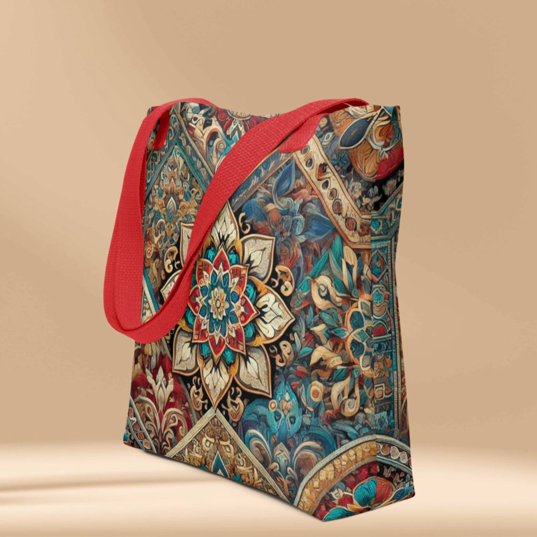 Vibrant Mandala - Tote bag