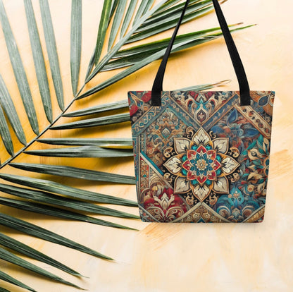 Vibrant Mandala - Tote bag