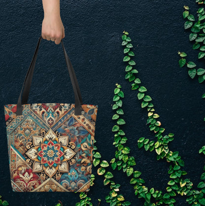 Vibrant Mandala - Tote bag