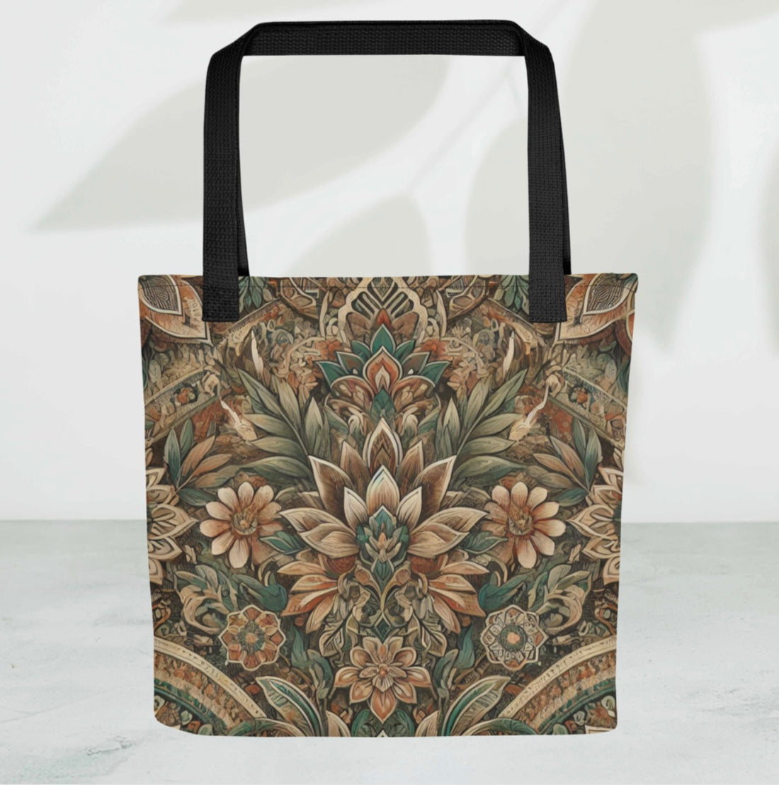 Aztec Earthy Print - Tote bag