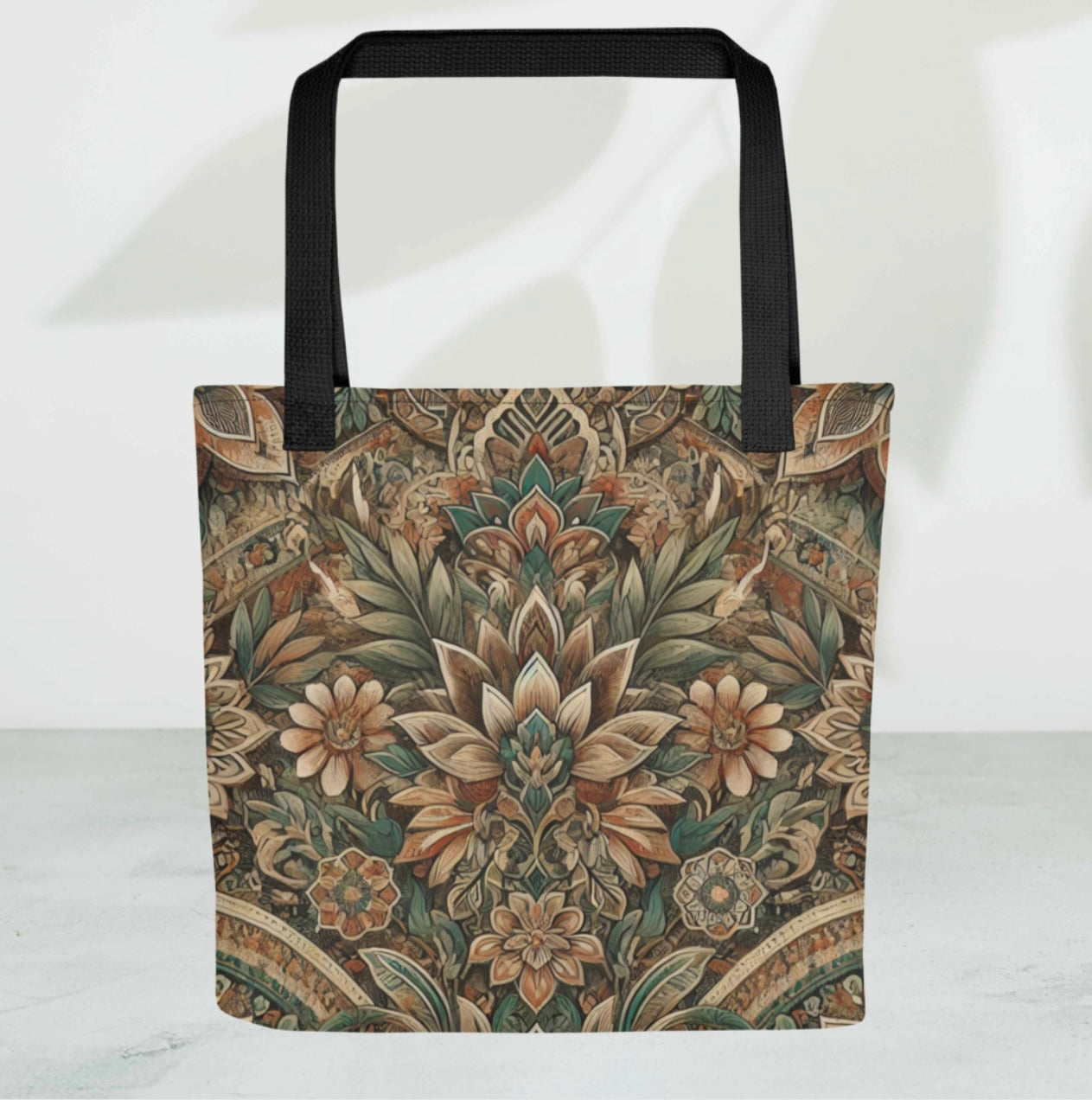 Aztec Earthy Print - Tote bag