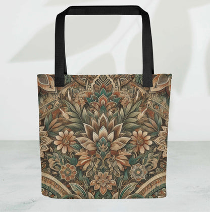 Aztec Earthy Print - Tote bag