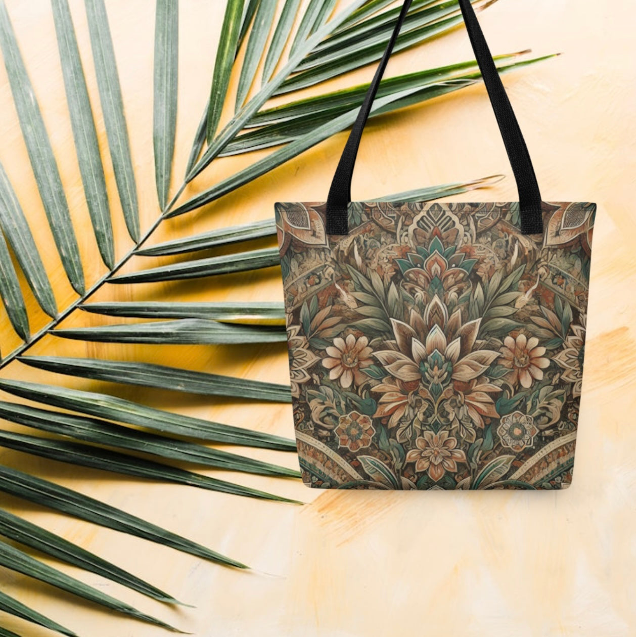 Aztec Earthy Print - Tote bag