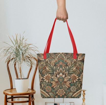 Aztec Earthy Print - Tote bag