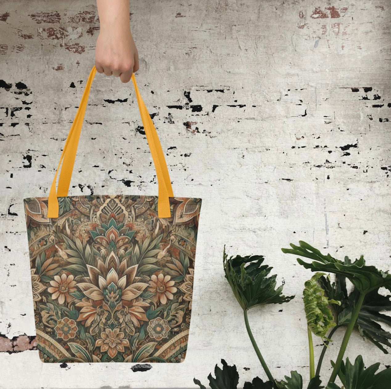 Aztec Earthy Print - Tote bag