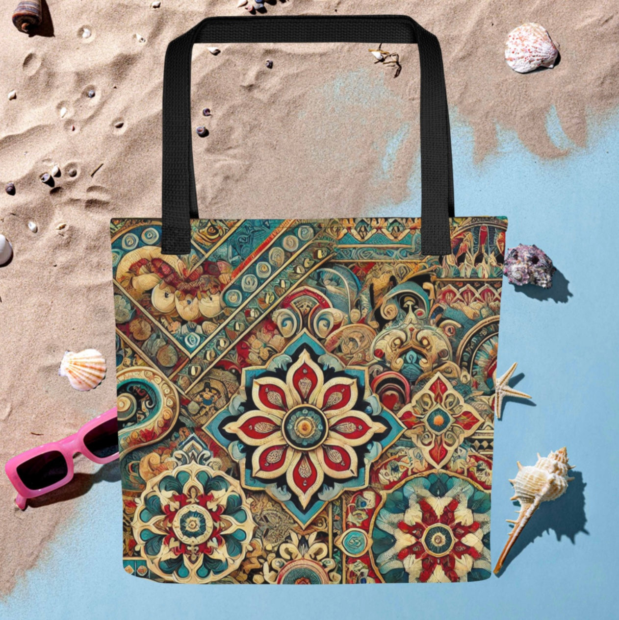 Magic Mandala Print - Tote bag