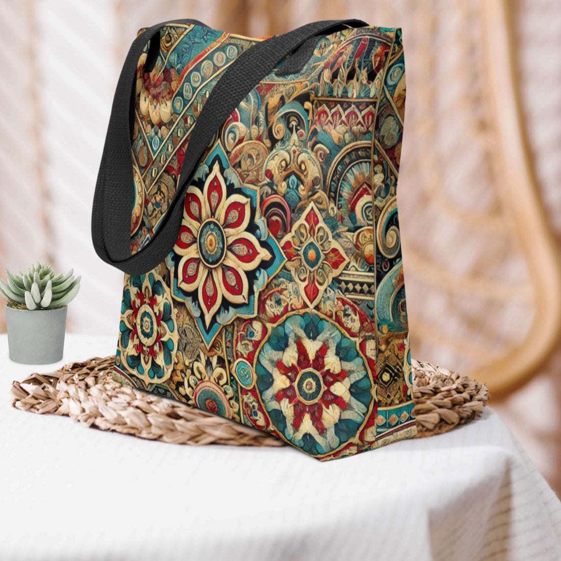 Magic Mandala Print - Tote bag