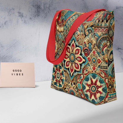 Magic Mandala Print - Tote bag