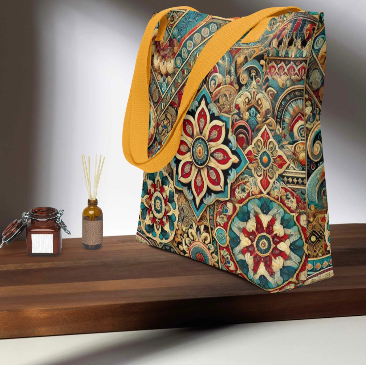 Magic Mandala Print - Tote bag