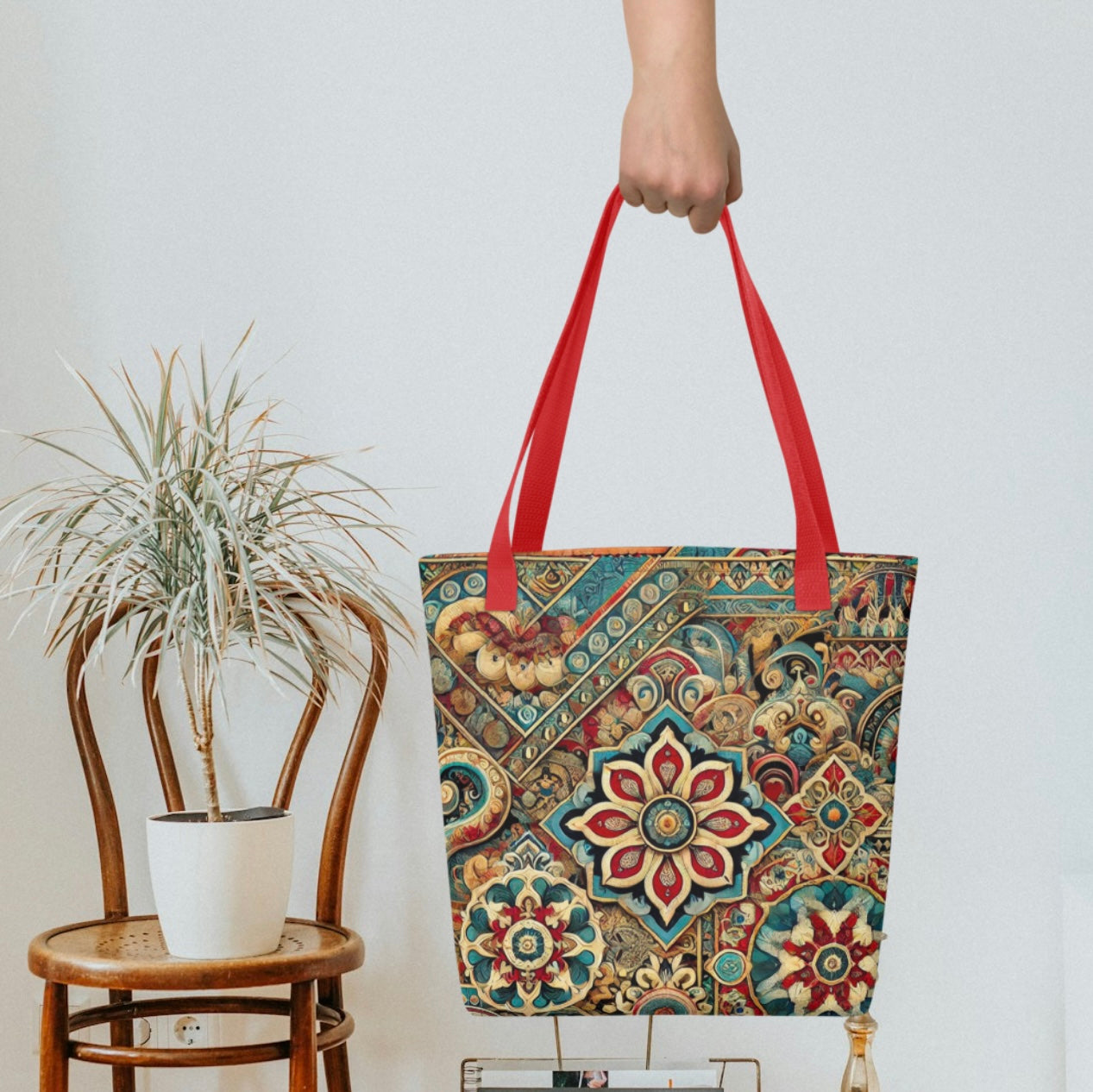 Magic Mandala Print - Tote bag