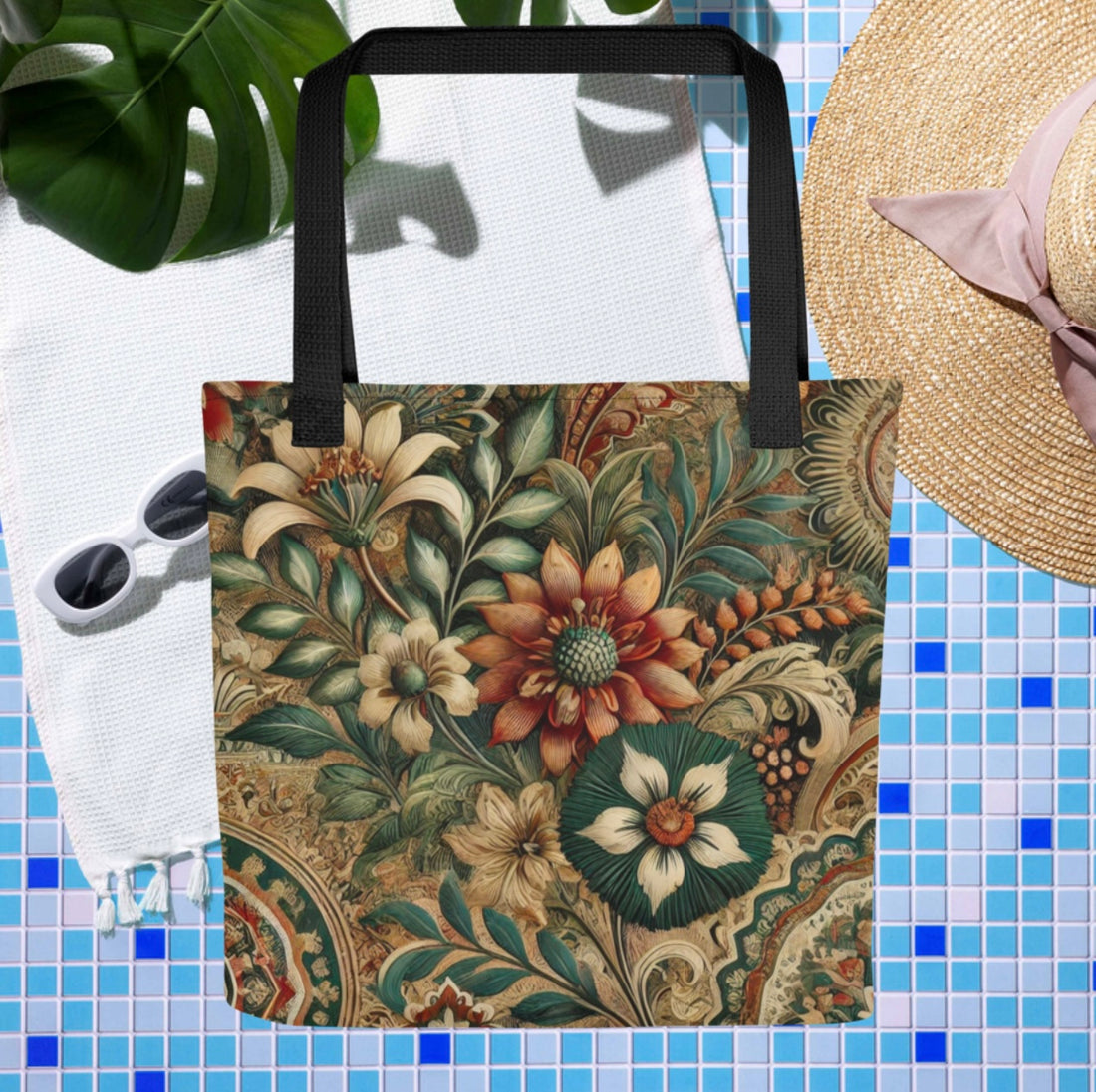 Flowering Mandala - Tote bag