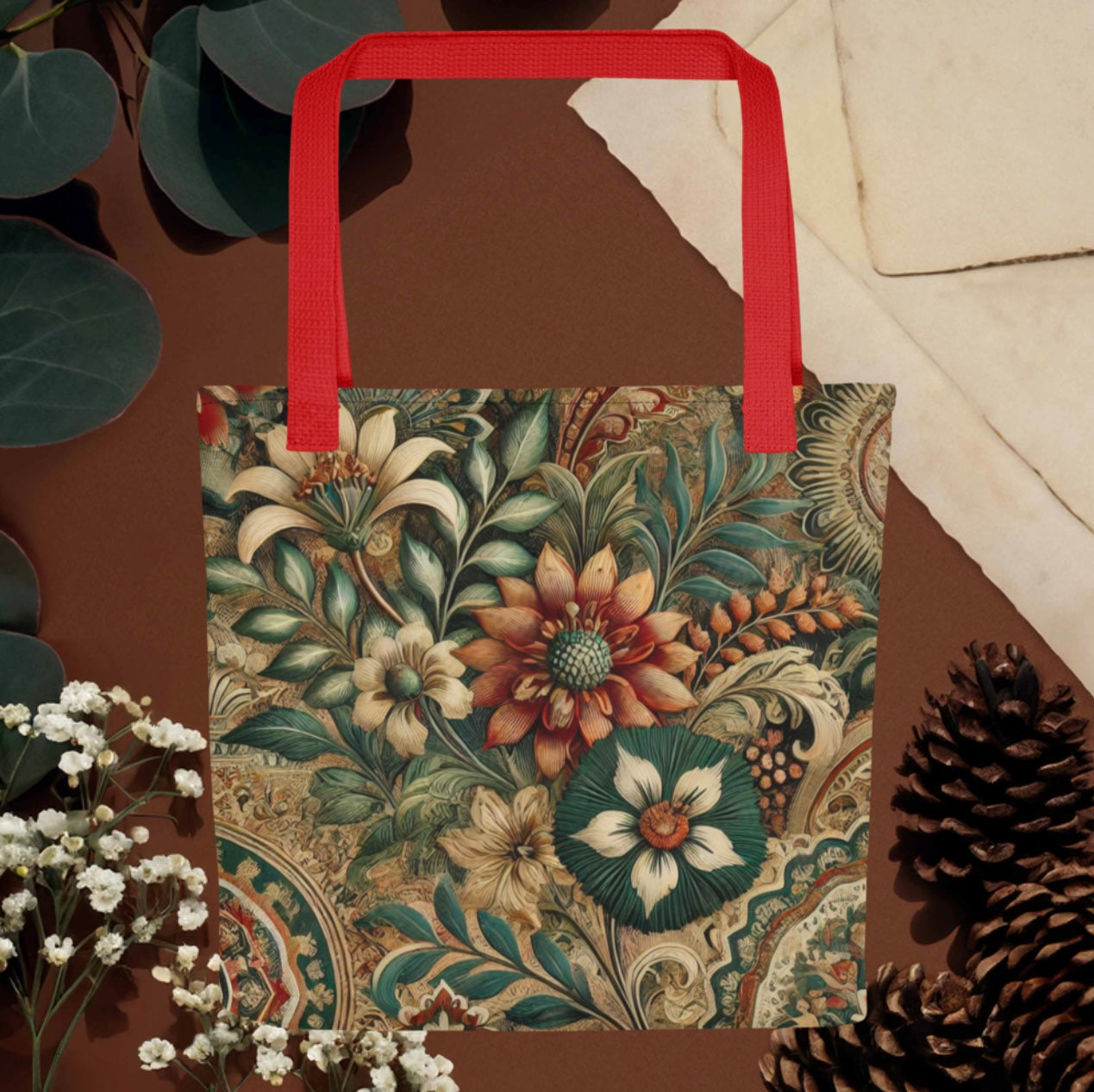 Flowering Mandala - Tote bag