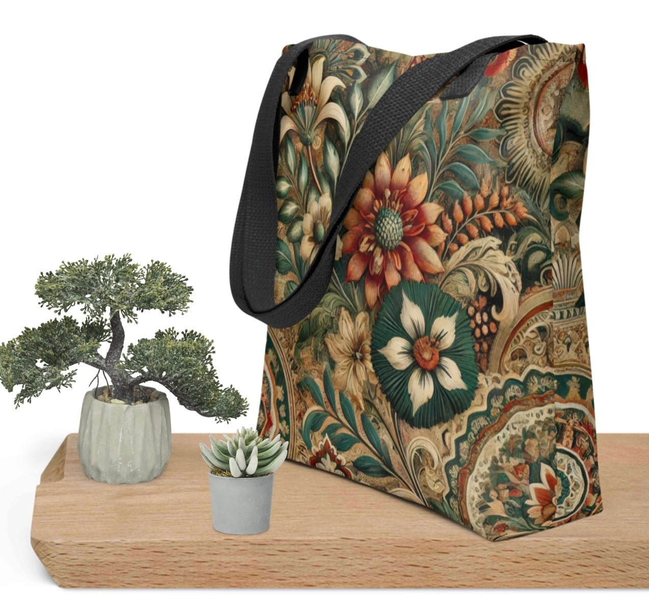 Flowering Mandala - Tote bag