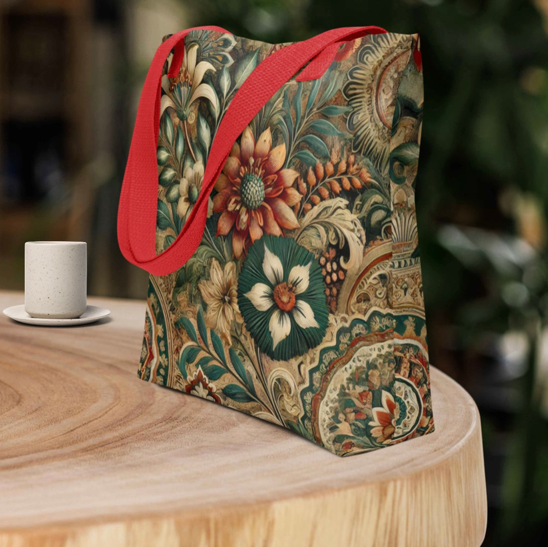 Flowering Mandala - Tote bag