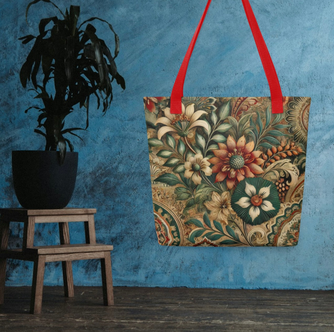 Flowering Mandala - Tote bag