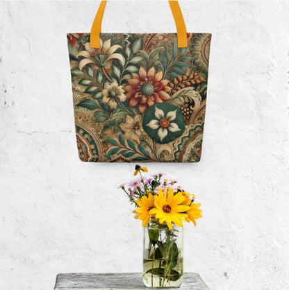 Flowering Mandala - Tote bag